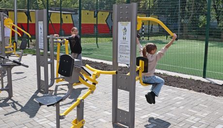 Nowa siłownia zewnętrzna na osiedlu KSM 