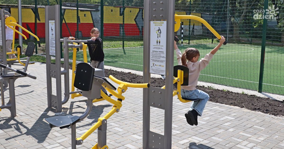 Nowa siłownia zewnętrzna na osiedlu KSM