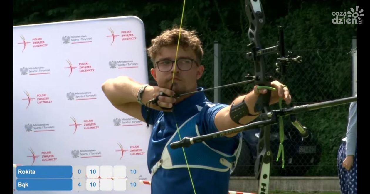 Karol Rokita wicemistrzem Polski juniorów w łucznictwie