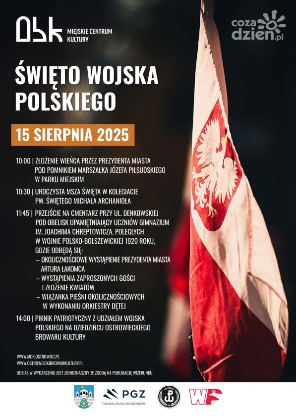 Wojskowy piknik  będzie w Ostrowcu w Święto Wojska Polskiego 