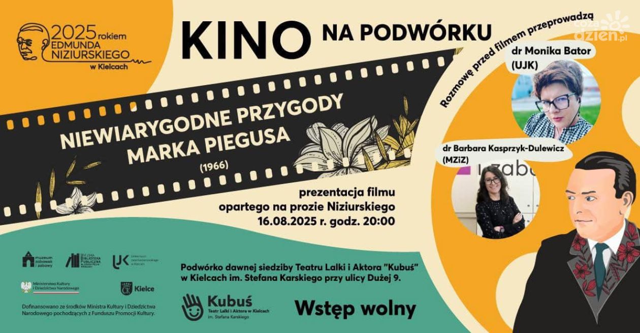 Zapraszamy na fantastyczny seans filmowy pod gołym niebem