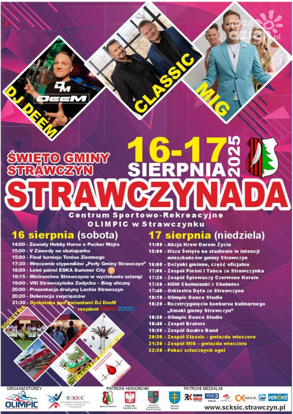 Strawczynada 2025 – wielkie święto gminy już w ten weekend!