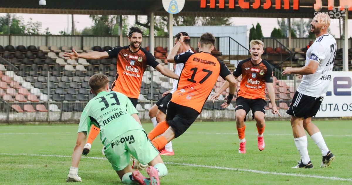 KSZO 1929 Ostrowiec Świętokrzyski - Wiślanie Skawina [ZDJĘCIA]