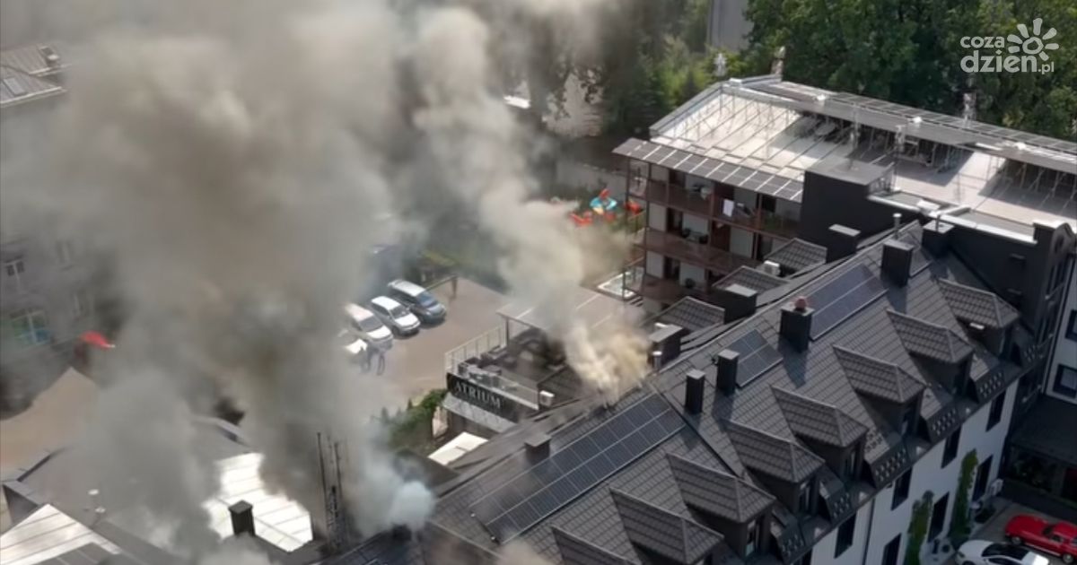 Duże straty po pożarze w Starachowicach. Wesele w Urzędzie Miasta.