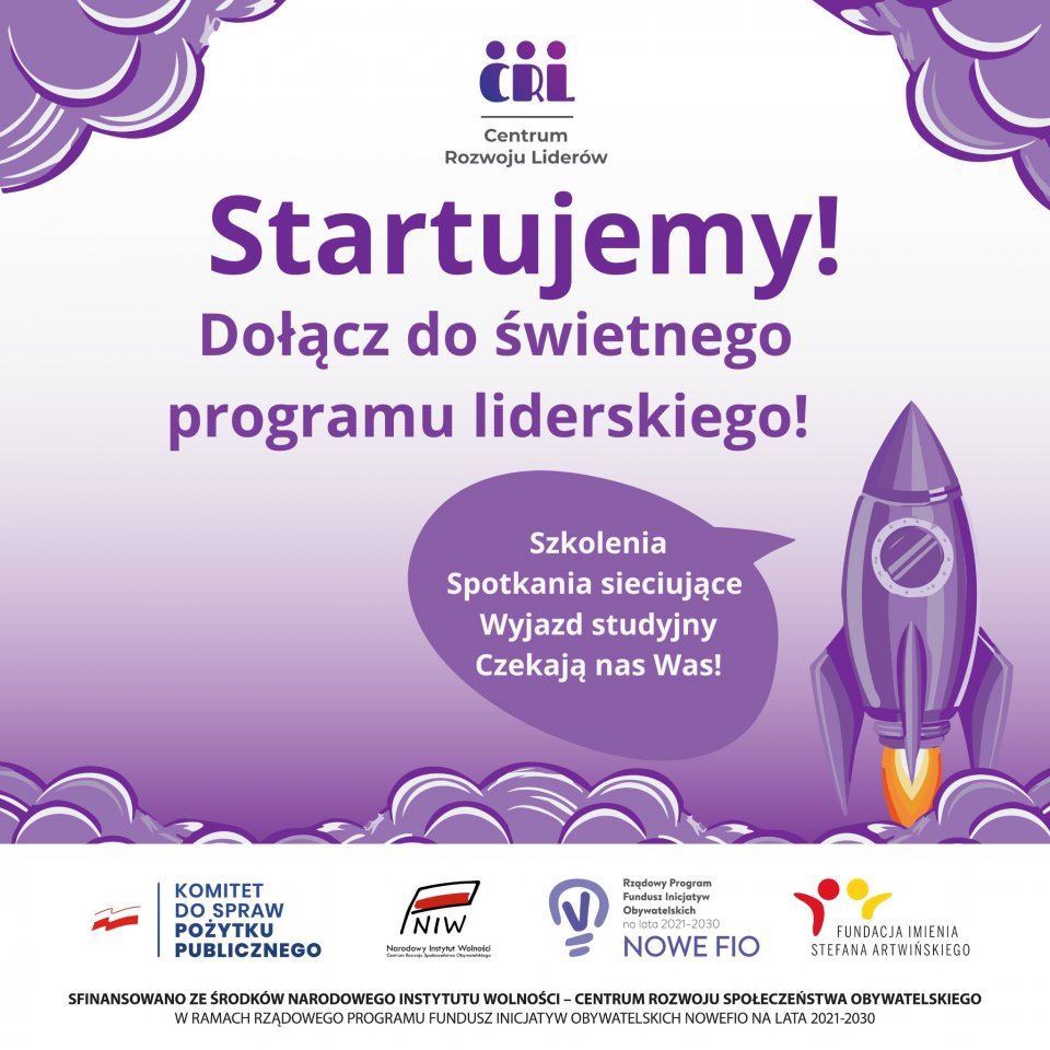 Rusza rekrutacja do projektu „Centrum Rozwoju Liderów”