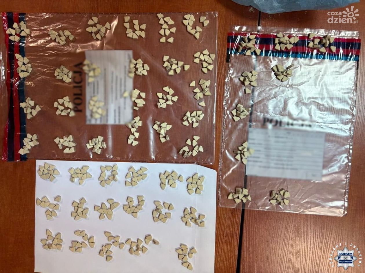 25-latek zatrzymany za posiadanie znacznej ilości narkotyków