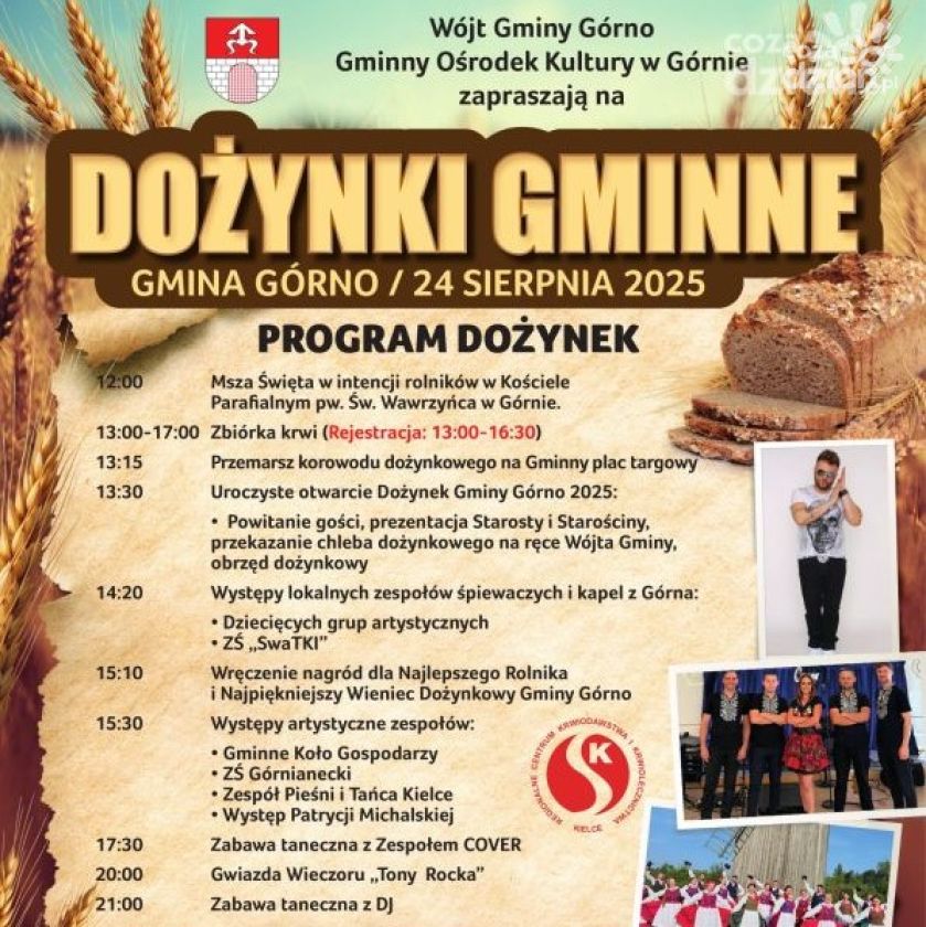 Nadchodzi święto plonów w Górnie