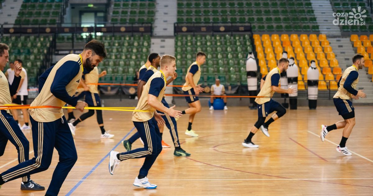 Industria Kielce przed turniejem w Norwegii