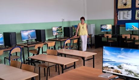 Nowe wyposażenie dla Zespołu Szkół w Rudkach