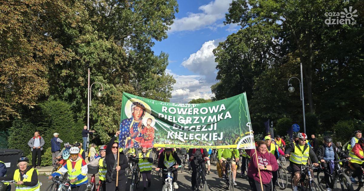 XII Rowerowa Pielgrzymka Diecezji Kieleckiej dotarła na Jasną Górę