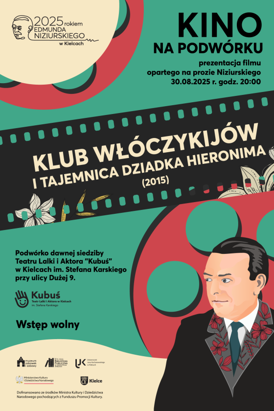 Plenerowy pokaz filmu „Klub Włóczykijów” w Kielcach
