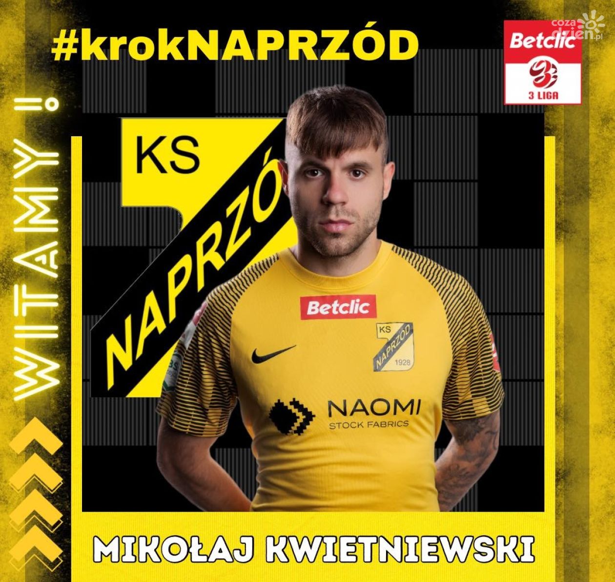 Były zawodnik Legii Warszawa i Fulham FC w Naprzód Jędrzejów