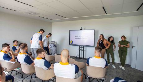 Zawodnicy Industrii Kielce rozpoczęli współpracę z psychologiem sportu (Zdjęcia)