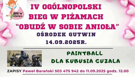 Charytatywne przesłanie biegu w piżamach