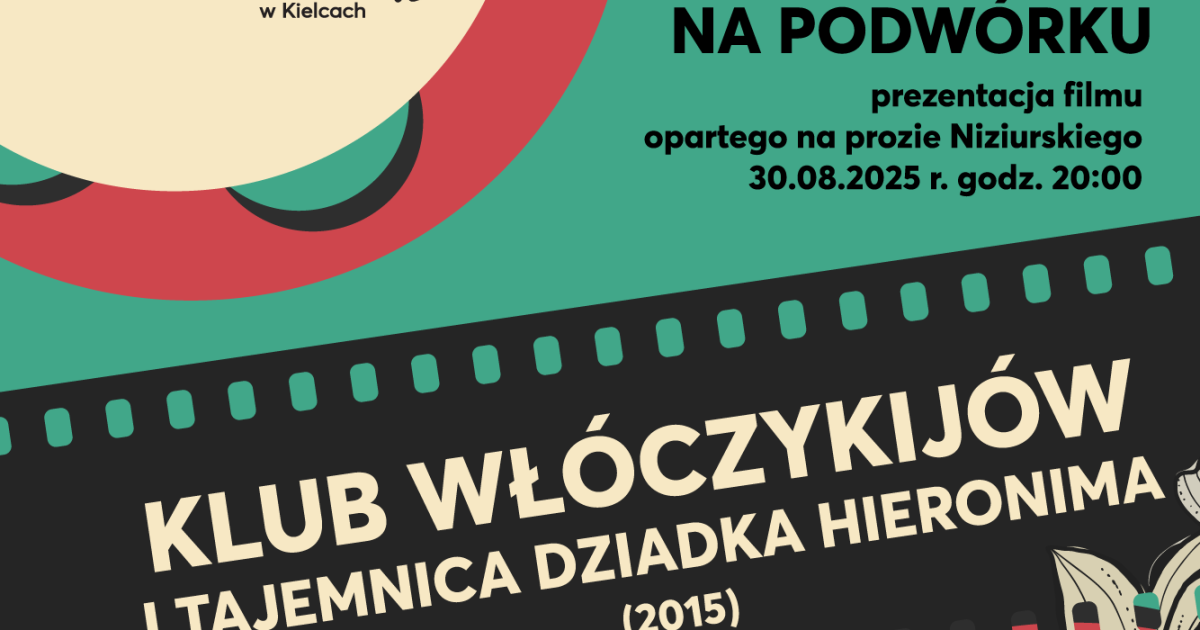 Plenerowy pokaz filmu „Klub Włóczykijów” w Kielcach