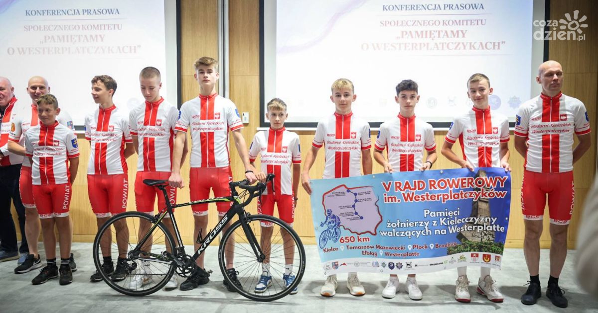 „Pamiętamy o Westerplatczykach” – V Rajd Rowerowy z Kielc na Westerplatte rusza już jutro