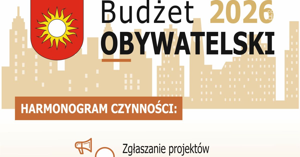 Rusza nabór projektów do Budżetu Obywatelskiego 2026 w Busku-Zdroju