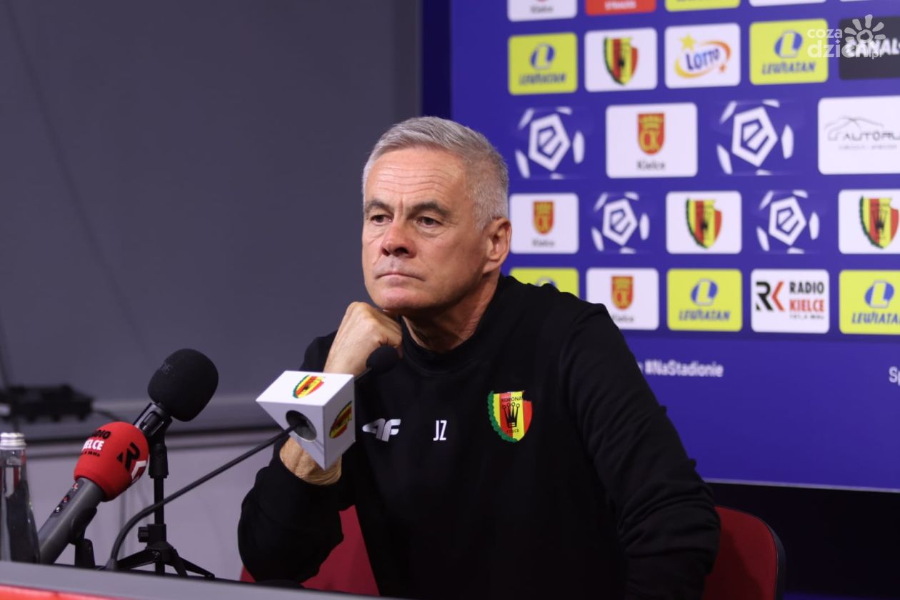 Jacek Zieliński przed Niecieczą:  Cały czas trwa dobra praca na treningach i rywalizacja o to, żeby wyjść w podstawowym składzie 