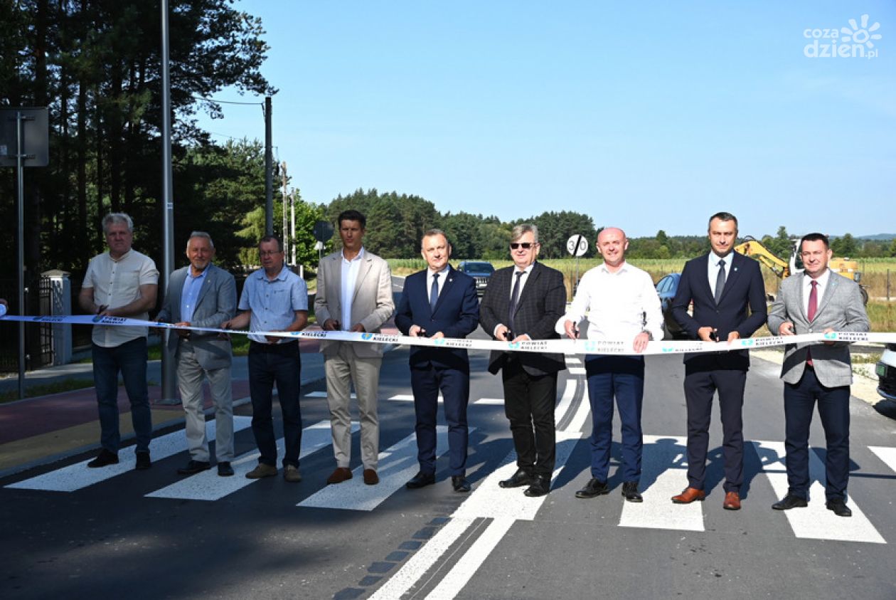 Droga powiatowa Ostrów–Wolica oficjalnie oddana do użytku
