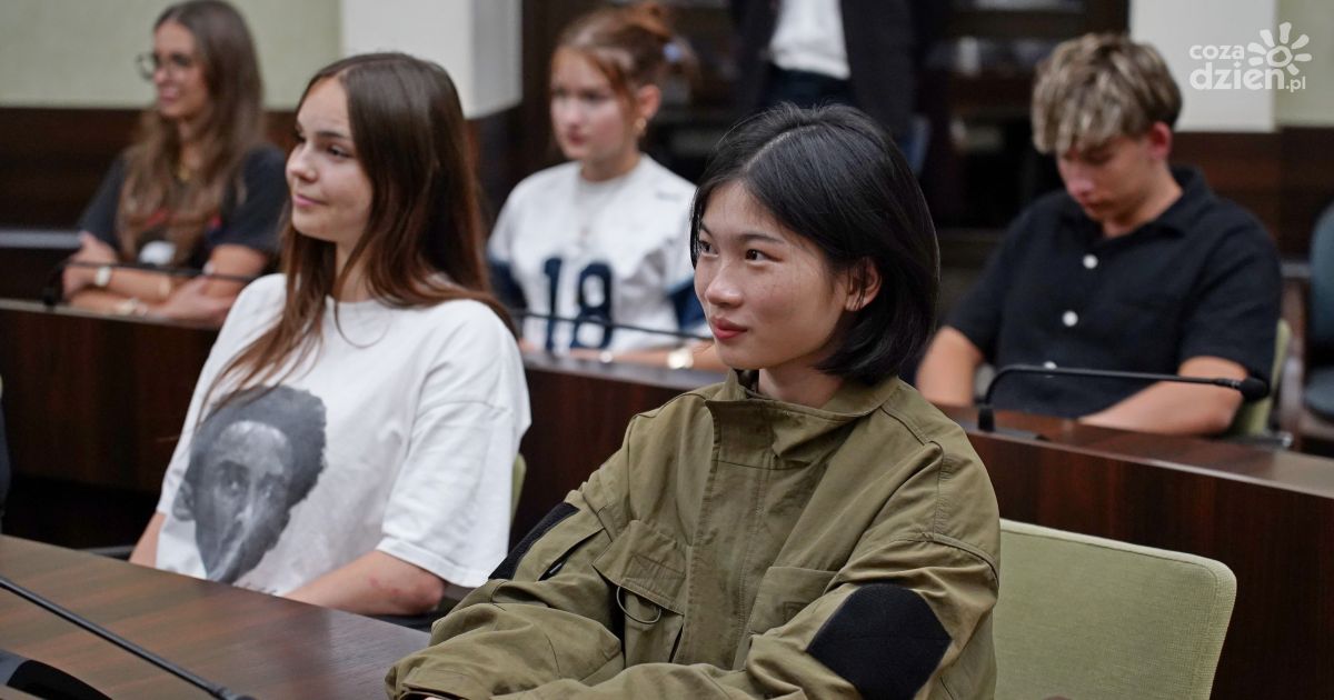 Młodzież z Chin z wizytą w Kielcach