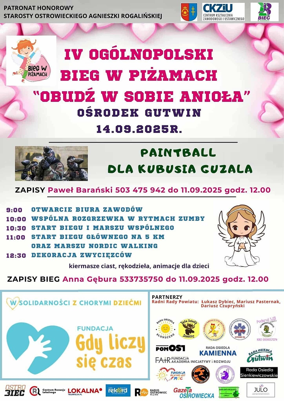 Bieg w piżamach z charytatywnym przesłaniem