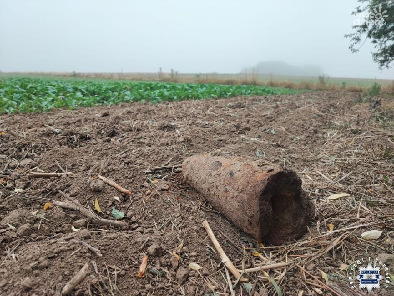 86 lat po wybuchu II wojny światowej. W powiecie ostrowieckim nadal znajdowane są pociski