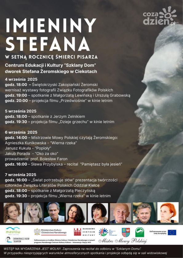 Imieniny Stefana w Ciekotach – święto Żeromskiego i polskiej kultury