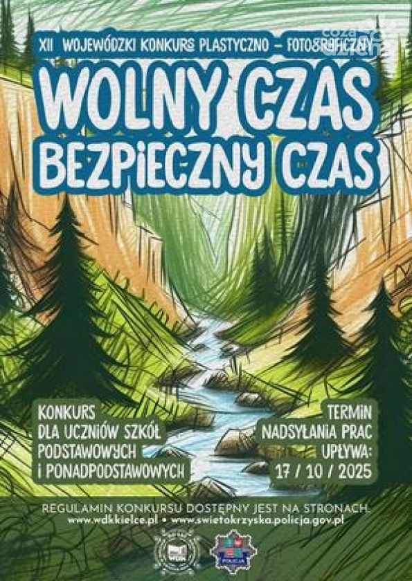 Ruszył XII Wojewódzki Konkurs „Wolny czas – bezpieczny czas”