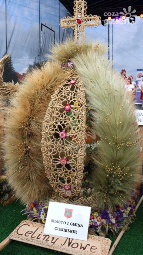 Wieniec z gminy Chmielnik najpiękniejszy na dożynkach powiatowych