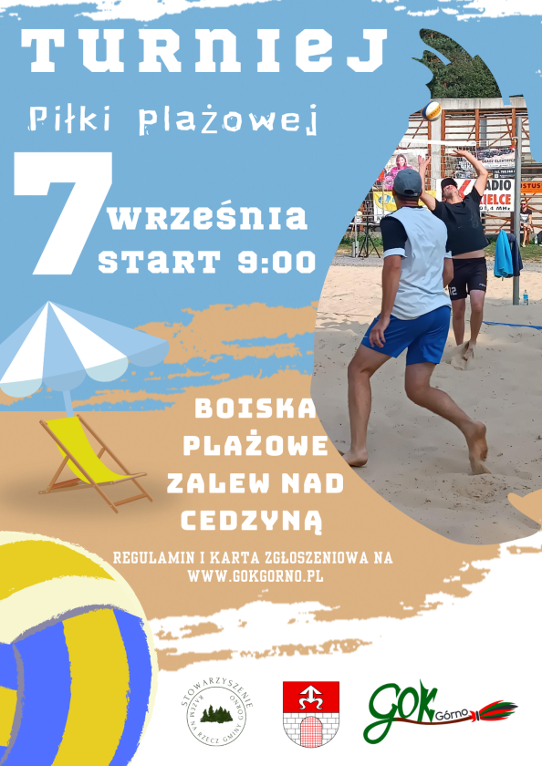 Turniej piłki plażowej w Cedzynie
