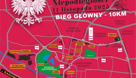Wracamy na ulice miasta! Ruszają zapisy do Ostrowieckiego Biegu Niepodległości 2025!