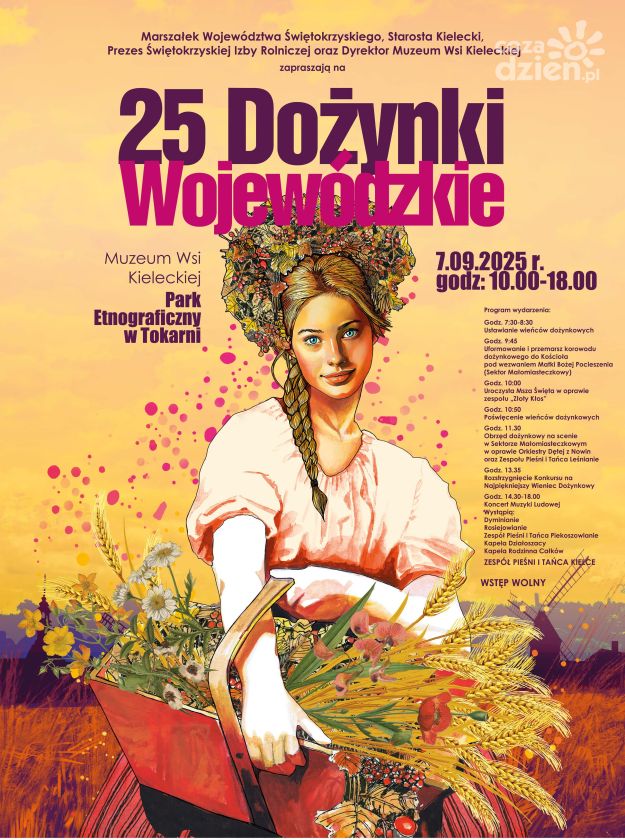 25. Dożynki Wojewódzkie w Tokarni – Święto Plonów i Tradycji