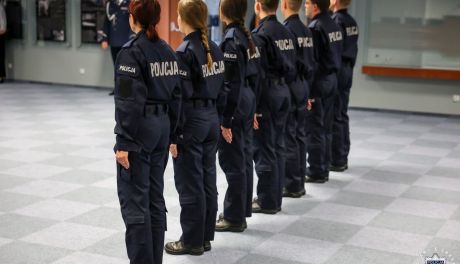 Nowi policjanci zasilą jednostki garnizonu świętokrzyskiego