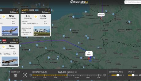 Samoloty NATO, rosyjskie drony i ostrzeżenia RCB