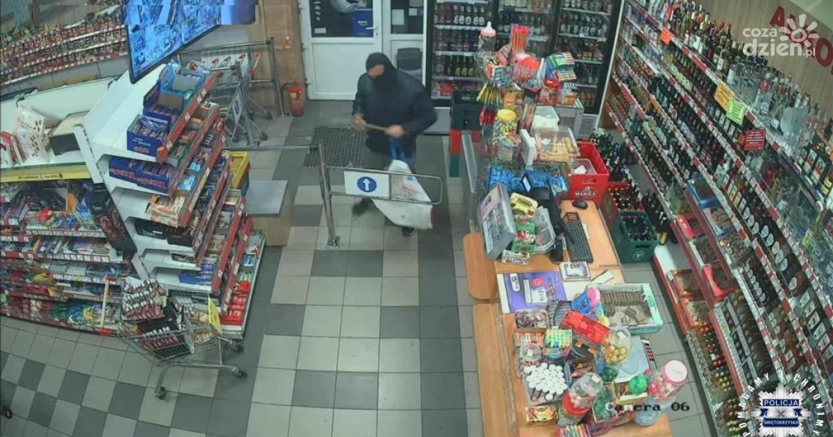 54-latek z Ostrowca aresztowany po rozboju z użyciem siekiery