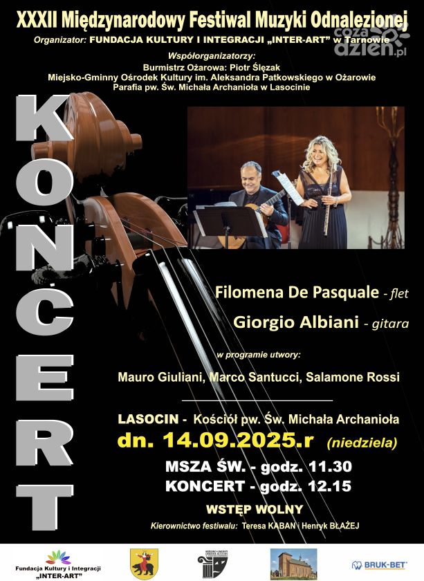 Muzyka odnaleziona zabrzmi w kościele w Lasocinie  