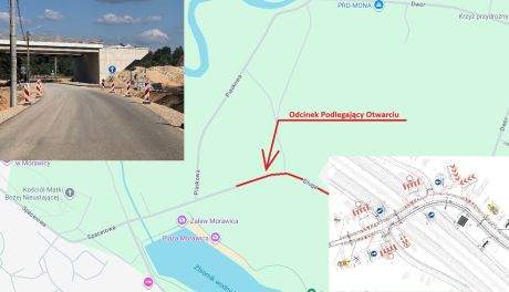 Obwodnica Morawicy i Woli Morawickiej: półmetek budowy drugiego odcinka DK73