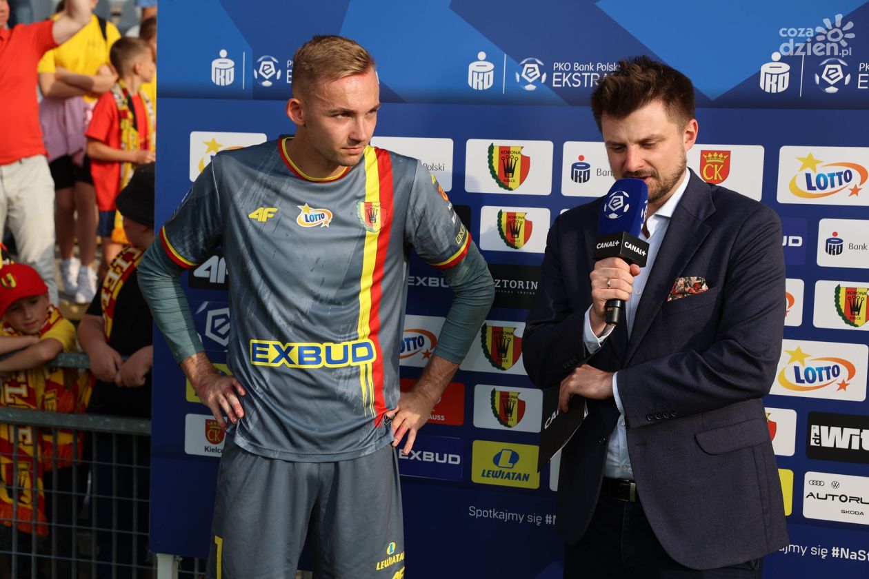 Dziekoński po sobotnim meczu: ,,Muszę być cały czas skoncentrowany i to mnie napędza. Nawet jeśli stracę gola, mecz nie jest stracony