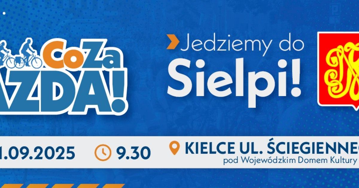 Radio Rekord Świętokrzyskie zaprasza na rajd „Co Za Jazda! 2025”