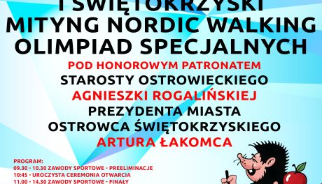 W piątek Świętokrzyski Mityng Nordic Walking Olimpiad Specjalnych