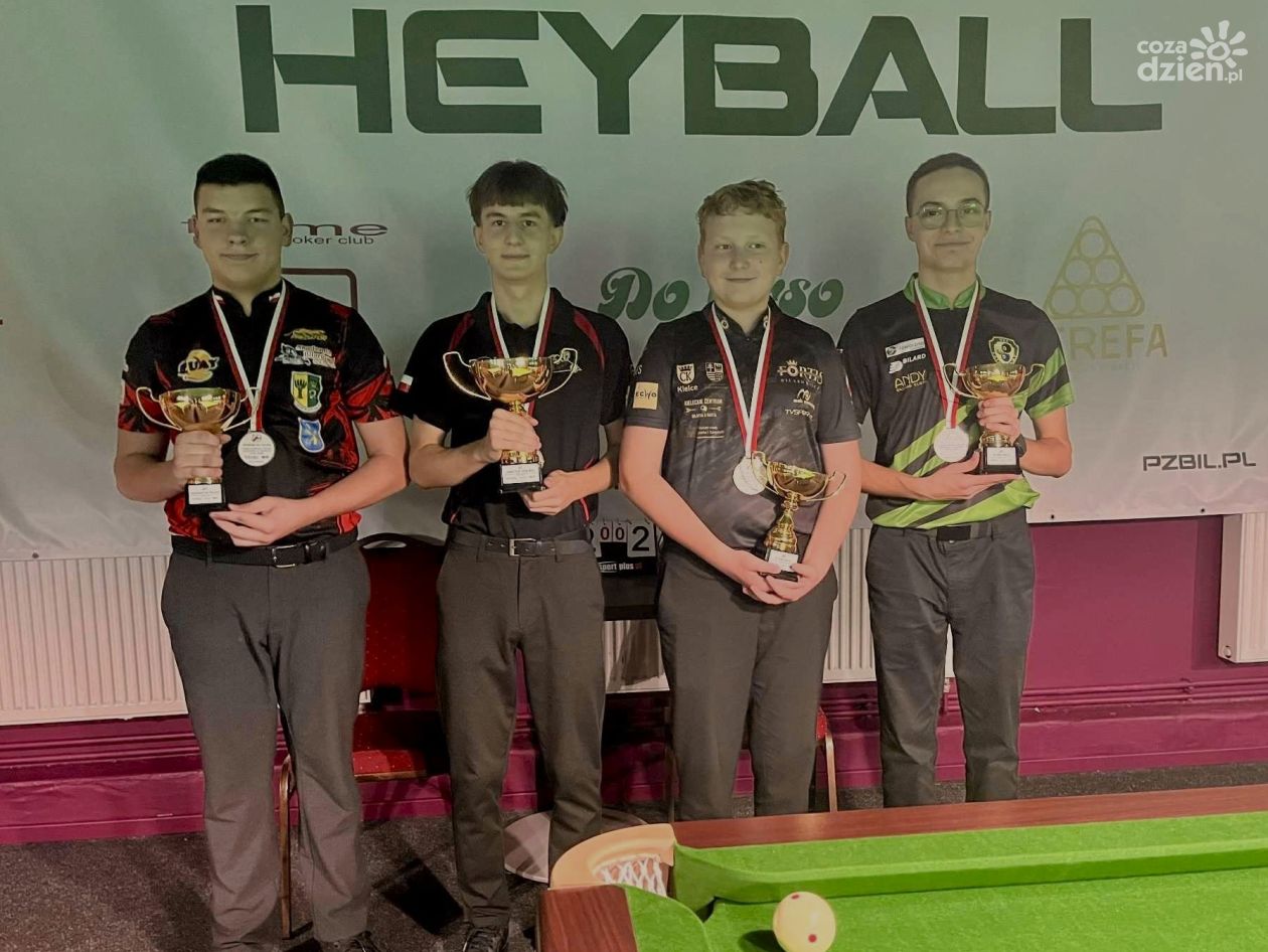 Historyczny medal Jakuba Hajduka w I Mistrzostwach Polski Juniorów w Heyball