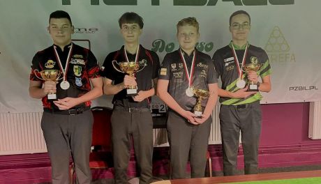 Historyczny medal Jakuba Hajduka w I Mistrzostwach Polski Juniorów w Heyball