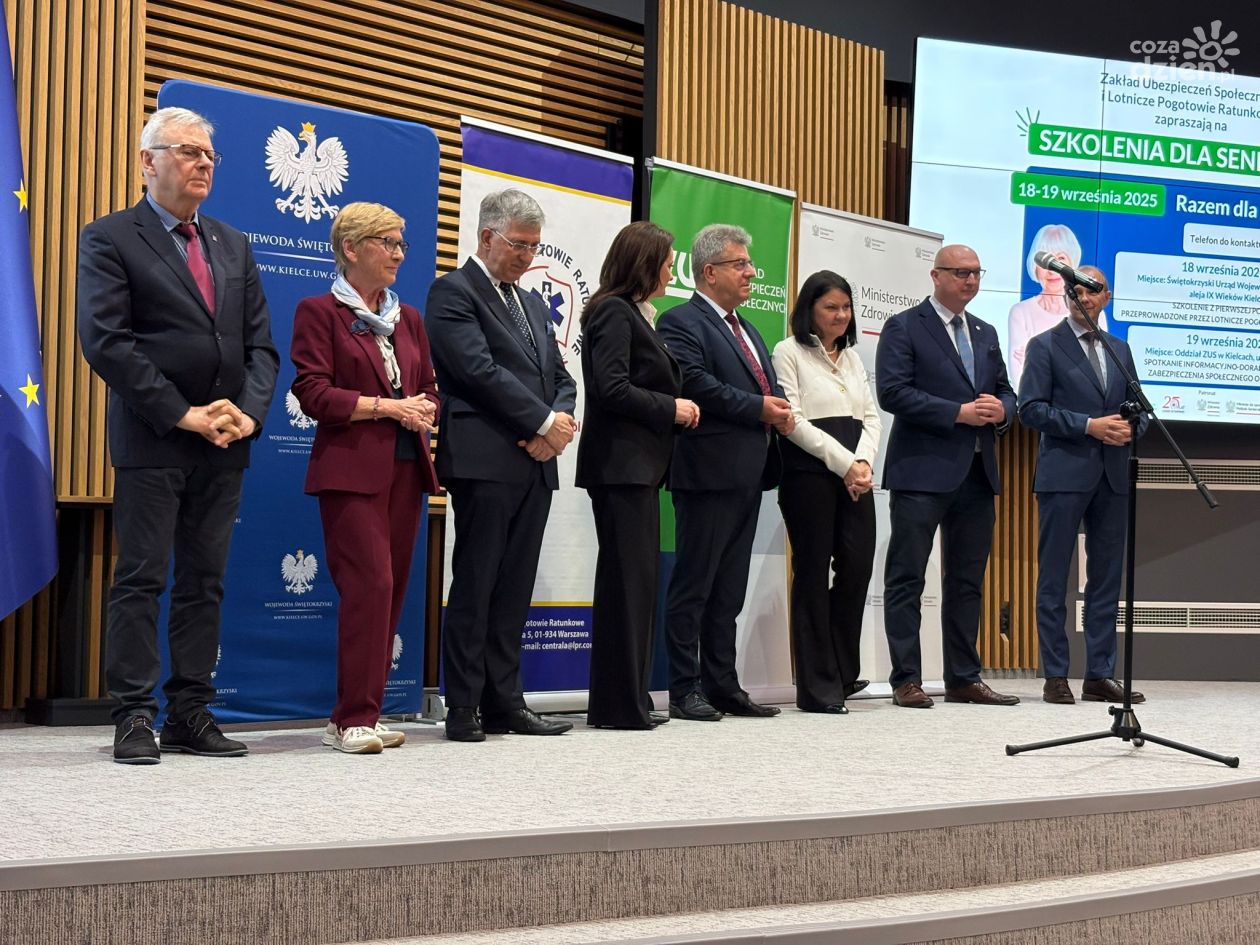 „Razem dla seniorów” – Kielce gospodarzem ogólnopolskiego projektu ZUS i LPR