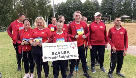 I Świętokrzyski Mityng Nordic Walking Olimpiad Specjalnych odbył się w Ostrowcu Świętokrzyskim