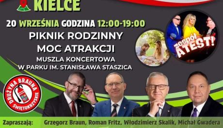 Grzegorz Braun przyjedzie do Kielc. Będą przemówienia, koncert i… podpisywanie gaśnic