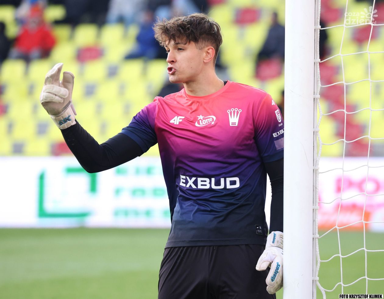 Rafał Mamla przed meczem Stal Rzeszów – Korona Kielce: „Cieszę się na powrót do bramki w Pucharze Polski”