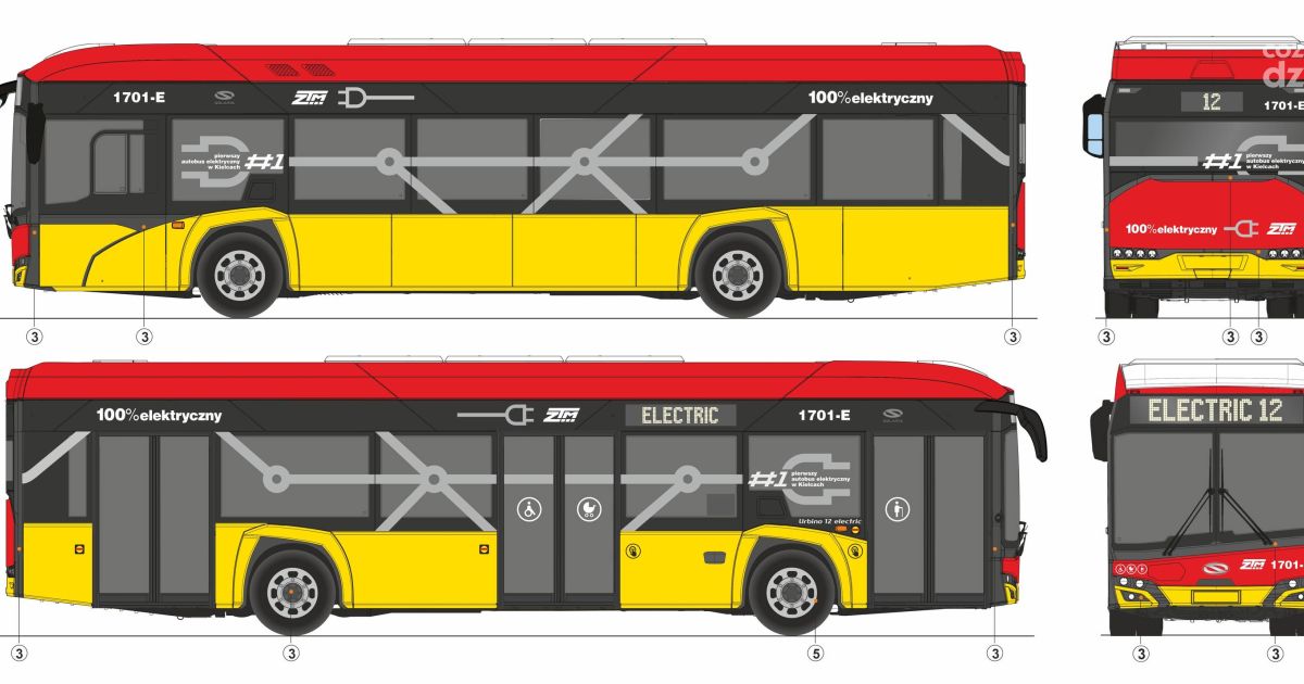 Nowe oblicze komunikacji miejskiej w Kielcach – znamy zwycięzców konkursu na projekt autobusów elektrycznych
