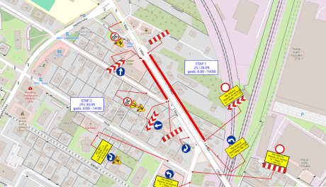 Remont wiaduktu na ul. 1-go Maja – czasowe utrudnienia w ruchu