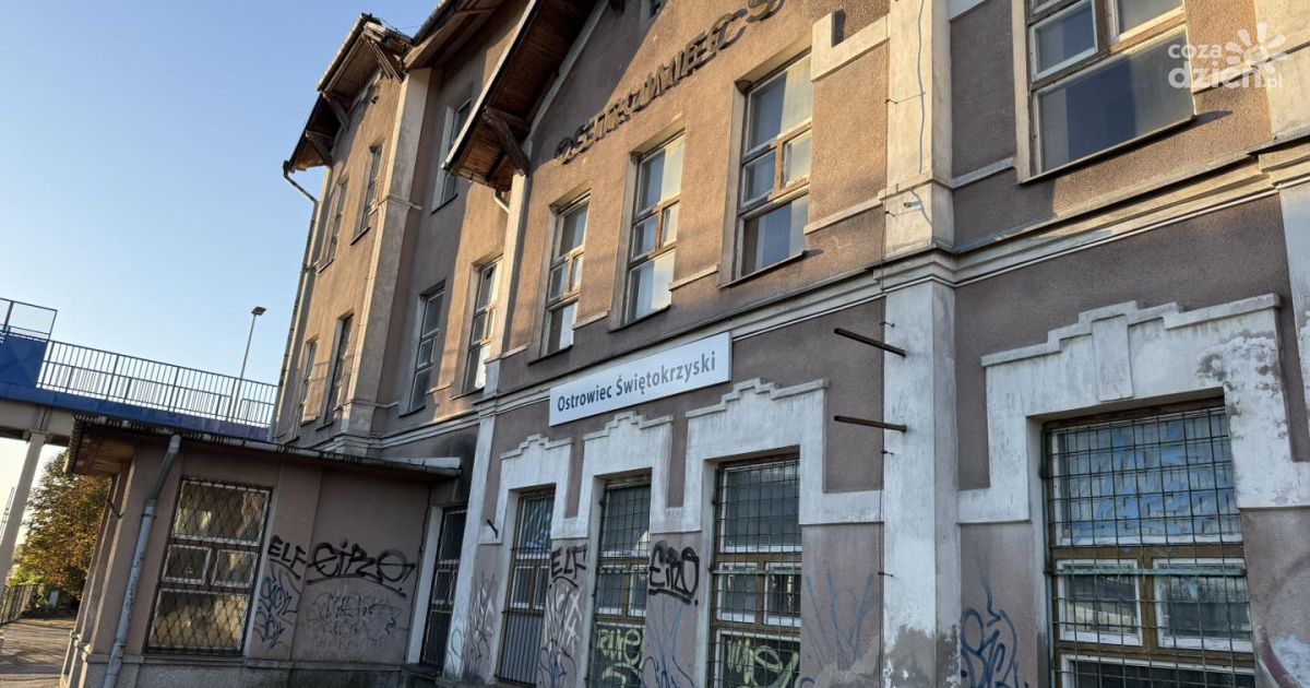 Dworzec PKP w Ostrowcu Świętokrzyskim zostanie wyremontowany