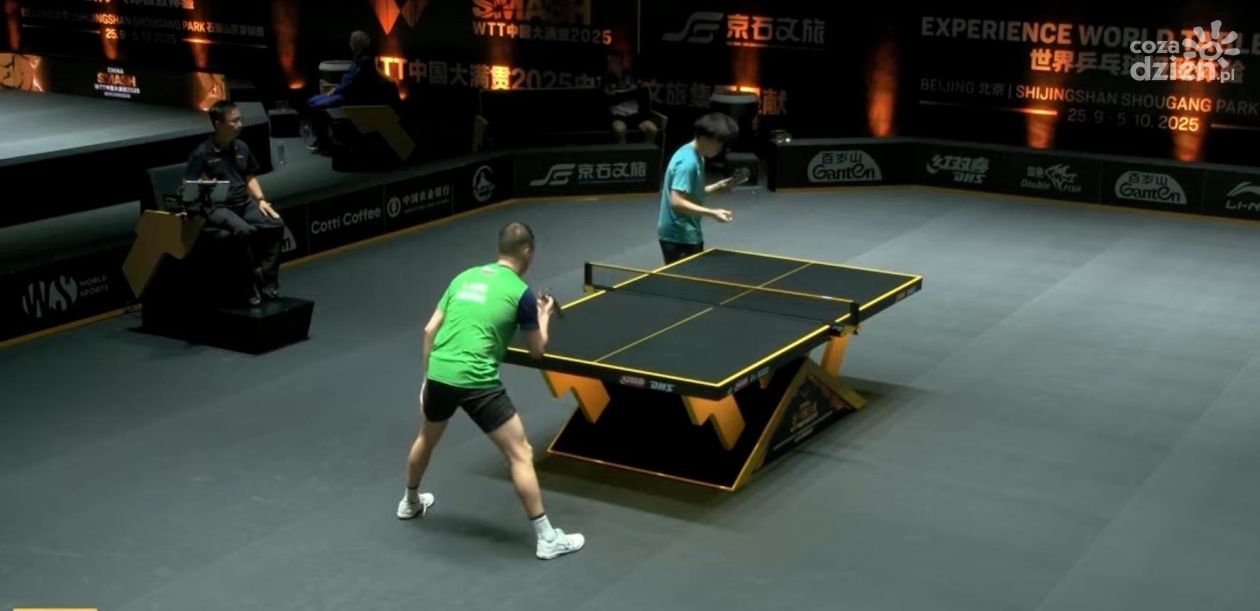 Emocjonujące mecze w ramach WTT: Kožul minimalnie przegrywa, Cho zwycięski